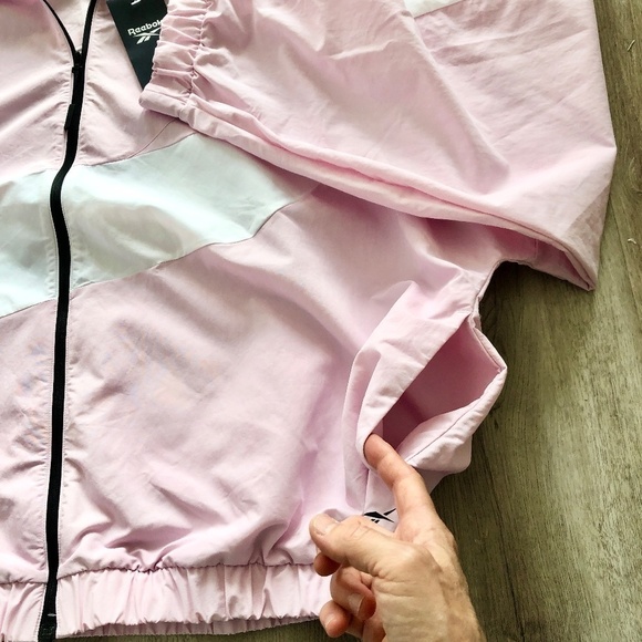 Reebok, Speedwick, Jacket, Pink, Windbreaker, Size, 1X, 16W, New With Tags - Picture 11 of 16